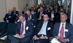 Press conference at the Saxon Liaison Office in Brussels in May 2008 at an INTERREG event. Press conference at the Saxon Liaison Office in Brussels in May 2008 at an INTERREG event.