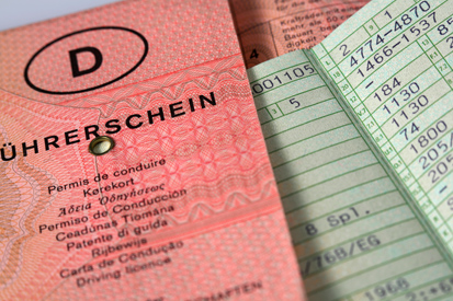 An old driving licence in Germany. Now the EU/EEA licence is the only one issued. An old driving licence in Germany. Now the EU/EEA licence is the only one issued.