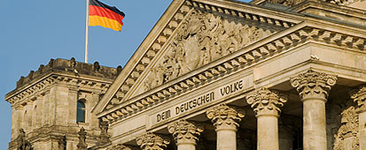 The German Bundestag in Berlin The German Bundestag in Berlin