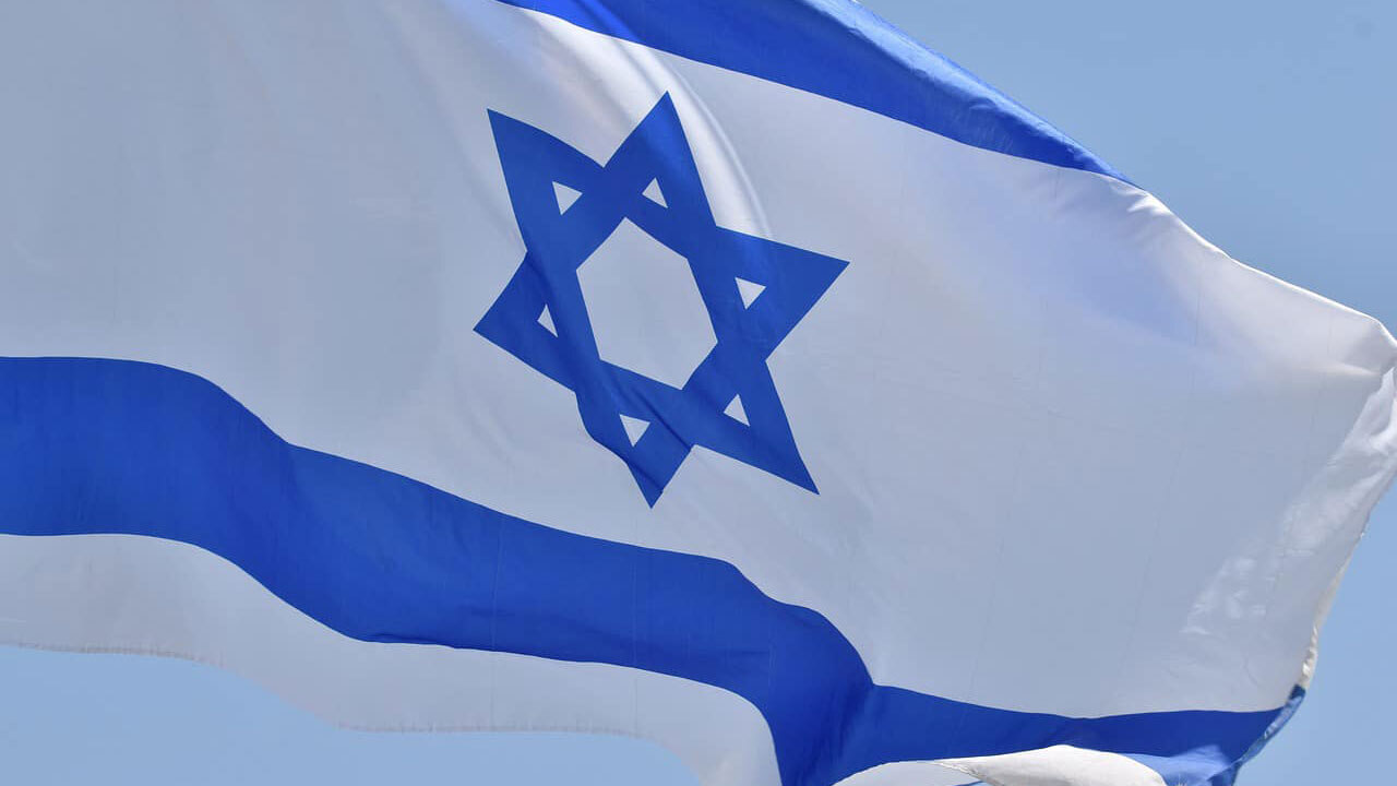 Die Flagge Israels