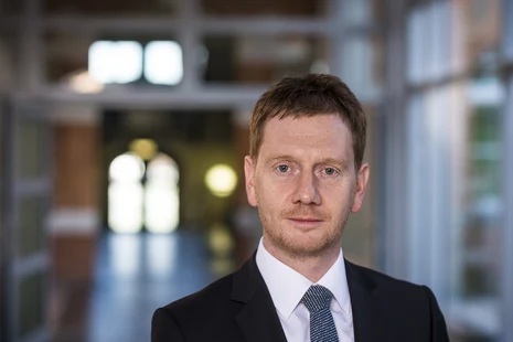 Portrait von Ministerpr&auml;sident Kretschmer